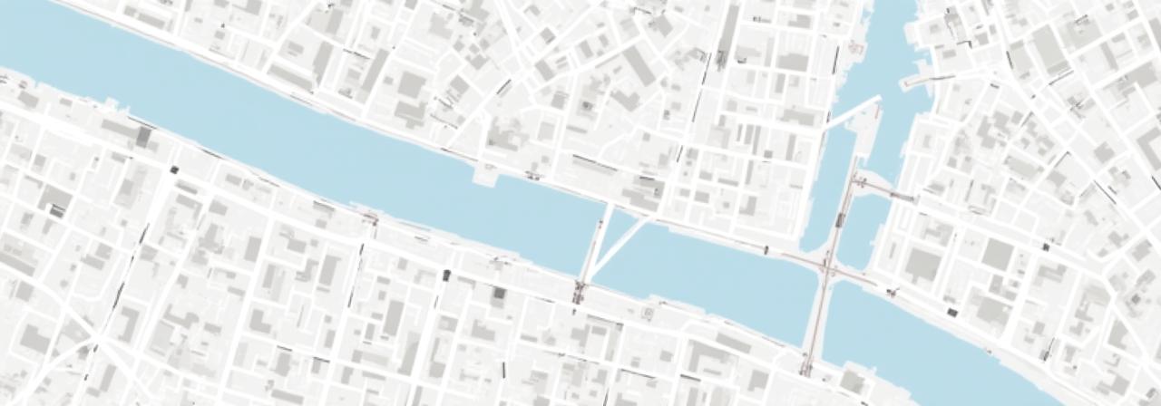 Carte région Pont Neuf Paris